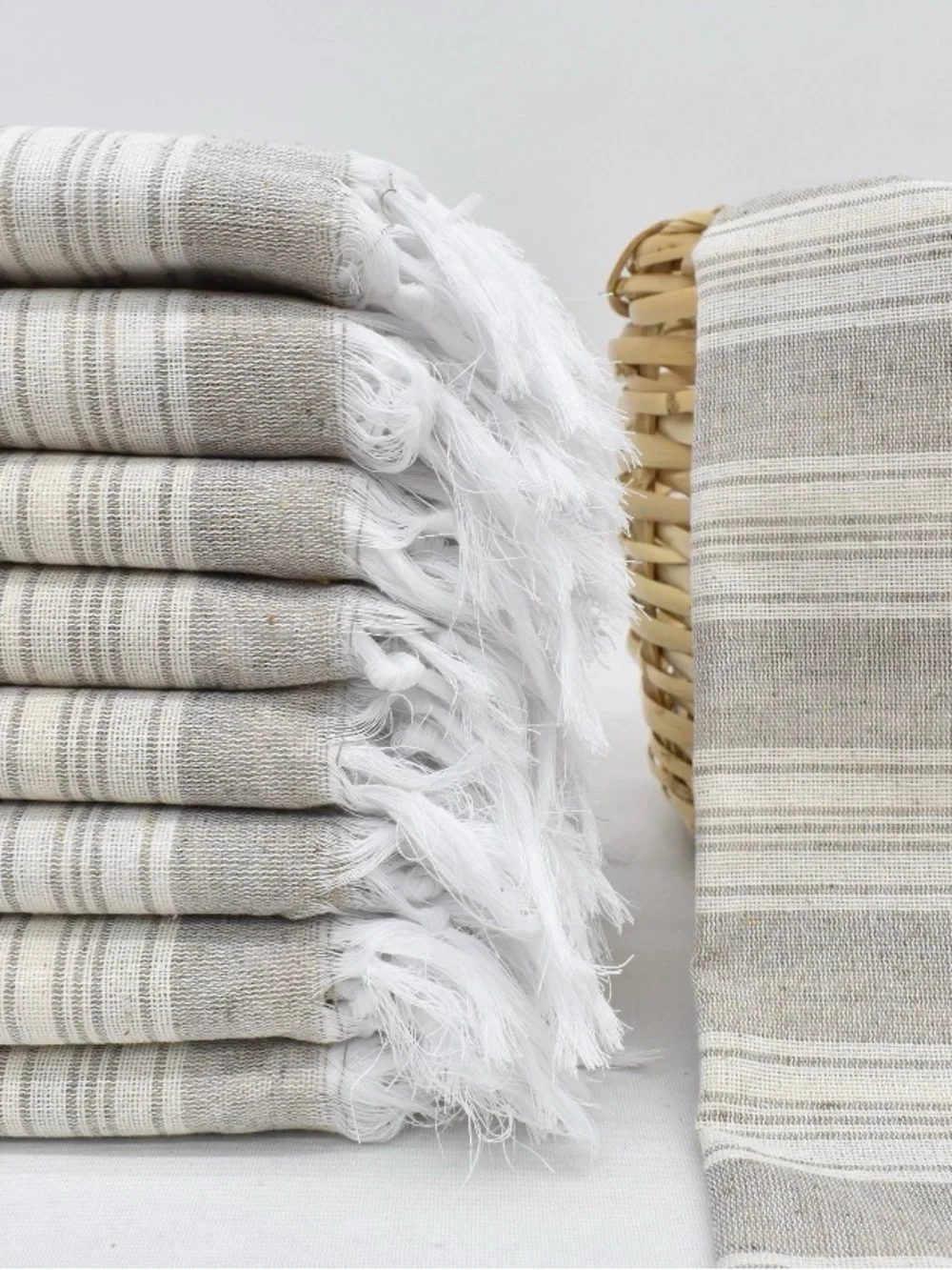 Boho Striped Turkish Towel - Quick Dry Peshtemal